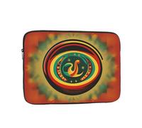 MJHKXLJ Mexican Salsa Symbols Prints Portable Laptop Sleeve Case 15 inch for Shockproof Protection and Lightweight Travel