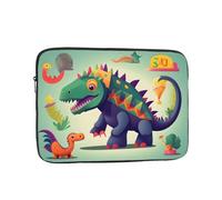 MJHKXLJ Stylish Learning Alphabets with Dinosaurs Prints Portable Laptop Sleeve Case 10 inch for Shockproof Protection and Lightweight Travel
