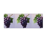 MJHKXLJ Watery Grapes Printed Extra Large Mouse pad Mousepad Computer Office Gaming Keyboard Thickened Version 12x31.5in