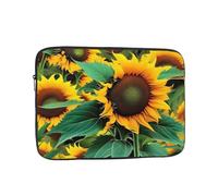 MJHKXLJ Weed with Sunflower Prints Portable Laptop Sleeve Case 12 inch for Shockproof Protection and Lightweight Travel