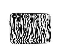 MJHKXLJ Zebra Print Prints Portable Laptop Sleeve Case 10 inch for Shockproof Protection and Lightweight Travel