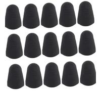 MJHYUGR 15Pcs Rubber Mouthpiece Cap Clip Ligature Protect Delicate Tip For Saxophone Sax Parts Accessories Small Enough To Fit Saxophone Parts