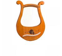 MJHYUGR 19 String Lyre Mahogany Harp Portable Music Instrument Tuning Wrench For Beginner Easy To Learn(Wild goose)