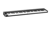 MJHYUGR Beginners Electronic Keyboard 61-key Foldable Electronic Piano Keyboard Portable Beginner Practice Home Key Hand Roll Folding Adult Entry(Black)