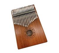 MJHYUGR Beginners Kalimba 17-note Thumb Piano Instrument Single Board Mahogany With Accessories(1)