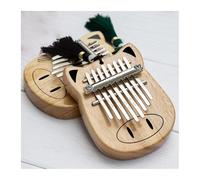 MJHYUGR Beginners Kalimba 8 Key Kalimba African Thumb Piano Full Veneer Camphor Wooden Keyboard Percussion Instrument Music Gift For Beginner(Mini)