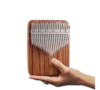 MJHYUGR Beginners Kalimba Arc Design 21 Key Kalimba Red Rosewood Thumb Piano Beginner Student Musical Instrument Gift Portable Finger Piano(B)