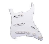 MJHYUGR Comes With Full Set Alnico 3 Prewired For ST Pickguard 3 Single Coil Pickups Loaded Pickup(15)