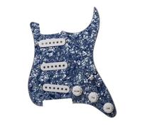MJHYUGR Comes With Full Set Alnico 3 Prewired For ST Pickguard 3 Single Coil Pickups Loaded Pickup(7)