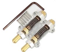 MJHYUGR Electric Guitar Single And Double Tremolo Bridge Zero Point Recovery System Anti-string Running Spring Gitarre Parts Replace(Double)