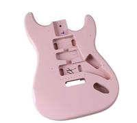 MJHYUGR Guitar Body DIY Accessory 39-inch Double Single Double Barrel Pink Electric Guitar Body Electric Guitar Body Musical Instrument Guitar DIY Accessories