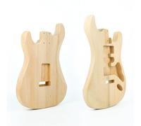 MJHYUGR Guitar Body DIY Accessory DIY Modified ST Electric Guitar Body Single Shake Semi-finished Alder Wood Suitable For TL Electric Guitar Body Mahogany(Three pickups)