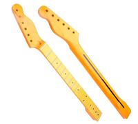 MJHYUGR Guitar neck fretboard 22-fret Electric Guitar Neck Yellow Maple Neck For TL Electric Guitar Neck Maple Handle Slightly Yellow Pommel