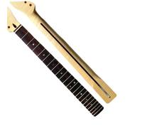 MJHYUGR Guitar neck fretboard 22 Frets Flame Material Maple Rosewood Fingerboard Electric Guitar Neck Wood Color Guitar Parts Accessories