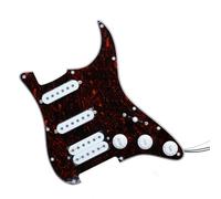 MJHYUGR ST Single And Double Alnico Electric Guitar Pickup Beige Plate Circuit Assembly(3)