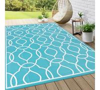 MJIAHOMDEC Outdoor Rug 8x10 ft for Patios Waterproof Reversible Plastic Straw Rug Patio Mat Clearance Outdoor RV Camping Mat Outside Area Rug Carpet for Porch,Deck,Camper,Balcony,Backyard