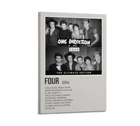 MJIFEIFour by One Direction Poster Wall Art Vintage Art Cover Room Decor Aesthetic Bedroom Posters For Bedroom 08x12inch(20x30cm) Frame-style