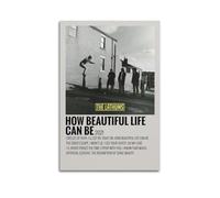 MJIFEIThe Lathums, How Beautiful Life Can Be Poster Wall Art Vintage Art Cover Room Decor Aesthetic Bedroom Posters For Bedroom 16x24inch(40x60cm) Unframe-style