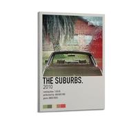 MJIFEIThe Suburbs - Arcade Fire Poster Wall Art Vintage Art Cover Room Decor Aesthetic Bedroom Posters For Bedroom 08x12inch(20x30cm) Frame-style