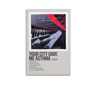 MJIFEIYour City Gave Me Asthma Wilbur Soot Poster Wall Art Vintage Art Cover Room Decor Aesthetic Bedroom Posters For Bedroom 12x18inch(30x45cm) Unframe-style