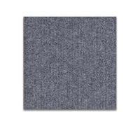 MJINA 30x30cm Carpet Floor Tiles Sticker Self Adhesive Soft Rug Peel and Stick Flooring Mat(Grey A)
