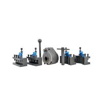 MJINA Aa Max Lathe Quick Change Tool Post Set WM210V&WM180V 16x16mm Tool Rest For Swing Over Bed 120-220mm