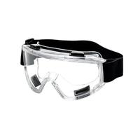MJINA Safety Goggle Anti Splash Dust Proof Work Lab Eyewear Eye Protection Industrial Research Safety Glasses Clear Lens(2PCS)