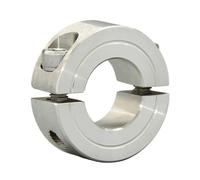 MJINA SCS - Stainless steel Shaft Collars Split Fixing ring Screwed retaining ring Locating ring Fastener Throat clamp(SCS-D30-E54-B15)