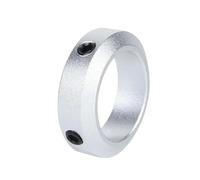 MJINA Shaft collar retaining ring Stop screw type Retaining ring shaft retainer locator aluminum alloy with screws(10-16-8)