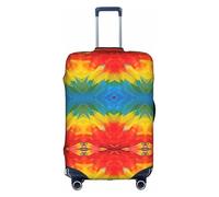 Mjinbiao Fantastic Parrot Feather Suitcase Covers, Luggage Protectors Fits Four Sizes Suitcase for Travel