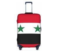 Mjinbiao Flag of The Syrian Arab Republic Suitcase Covers, Luggage Protectors Fits Four Sizes Suitcase for Travel