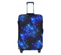 Mjinbiao Galaxy Stars Suitcase Covers, Luggage Protectors Fits Four Sizes Suitcase for Travel
