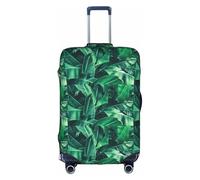 Mjinbiao Tropical Banana Leaf Suitcase Covers, Luggage Protectors Fits Four Sizes Suitcase for Travel