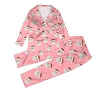 MJIQING for babies plus size pjs dog Christmas costumes mens Christmas costumes adult funny Christmas costumes adults clown pjs for women sets fluffy pajamas christmas pjs Pink