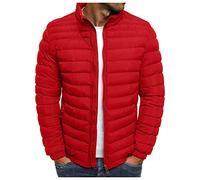 MJIQING men's jackets Mens Down Jacket - Lightweight Winter Coat, Warm Jacket, Easy Care, Packaway Bag, Water Resistant Rain Jacket - for Camping, Travelling & Walking