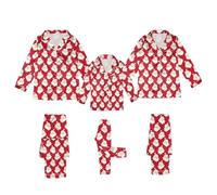 MJIQING womens pjs 8-10 matching pjs for family Christmas costumes scary Christmas costume for dogs Christmas costumes for kids 4-5 for babies ladies pjs size 16/18 pyjamas for women Red