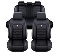 MJITA Car Seat Cover, for Mitsubishi L200 Double Cab 2019-2024 Set Full Surround Leather Waterproof Non Slip Front Rear Protectors Interior Accessories,F