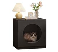 MJJRWF Solid Wood Cat Bed Nightstand Set, Multifunctional Storage Side Table, Small Storage Cabinet For Living Room/Bedroom(Style 4)