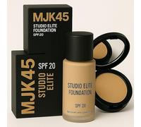 MJK45 Studio Elite Compact + Foundation Combo | Flawless Matte Finish | Long-Lasting Waterproof Base with SPF 20 | For All Skin Types | Women & Girls