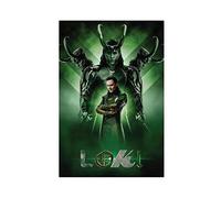 MJKO Loki Tom Hiddleston Canvas Poster Bedroom Decor Sports Landscape Office Room Decor Gift Unframe-style 12x18inch(30x45cm)
