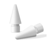 MJKOR [2021 New] Soft Paperfeel Damping Tips Replacement for Apple Pencil 1st Gen & 2nd Gen, Noise Reducing Pen Nibs for iPad Pro(2 PCS)