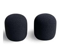 MJKOR Foam Windscreen Mic Cover For Blue Yeti, Foam Wind screen Microphone Cover Compatible With Blue Yeti mic and Yeti Pro Microphone(2 PCS)