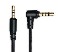 MJKOR Replacement Audio Aux Cable for Razer BlackShark V2 Pro Wireless Gaming headsets (Nylon Braided)