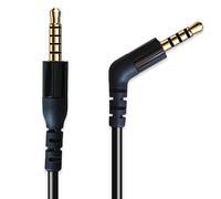 MJKOR Replacement Audio Cable Cord Compatible with SteelSeries Arctis Nova 7, Arctis Nova Pro Gaming Headset (Audio Cable, Black)