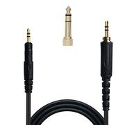 MJKOR Replacement Cable Compatible with Audio Technica ATH-M50x, ATH-M40x, ATH-M60x, ATH-M70x Headphones(4.92ft, Black)