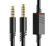 MJKOR Replacement for Astro A40 Inline Mute Cable Cord, Mute Function Audio Aux Gaming Wire Compatible with Astro A40 Headsets (2 Meter, TPE)