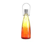 MJLOMJ Solar Lights - Outdoor Hanging Solar Lanterns, Waterproof Garden Lights for Patio, Yard, Camping, Lawn, Party & Decorative Landscape Lighting (Red,Warm Light)