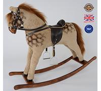 MJmark STRAWBERRY ROAN Handmade Rocking Horse Titan PINTO from