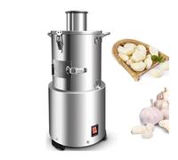 MJMLUCK 200W Commercial Garlic Peeling Machine,Electric Stainless Steel Garlic Peeler,Automatic Whole Garlic Separator for Restaurants Barbecue Shops Canteen Hotels,220V (220V)