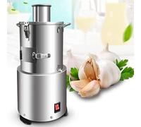 MJMLUCK Commercial Garlic Peeling Machine 200W Garlic Peeler Machine 30KG/H Electric Garlic Separating MachineStainless Steel Garlic Peeler for Home and Commercial